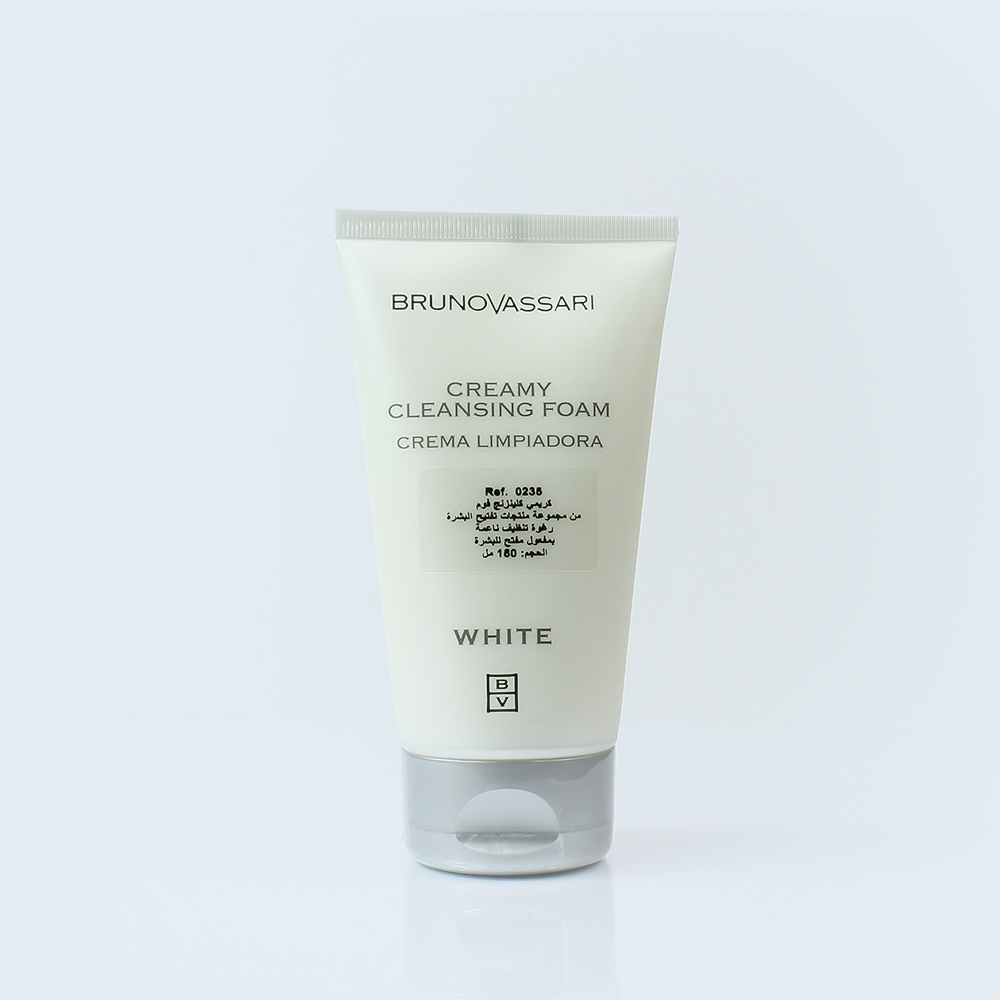 B.V White Creamy Cleansing Foam 150ml (R) غسول منظف تفتيح 