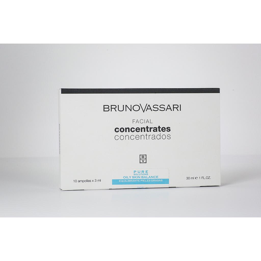 B.V Pure Solution Oily Skin Balance Amplues *10 (R) امبولات توازن البشرة الدهنية