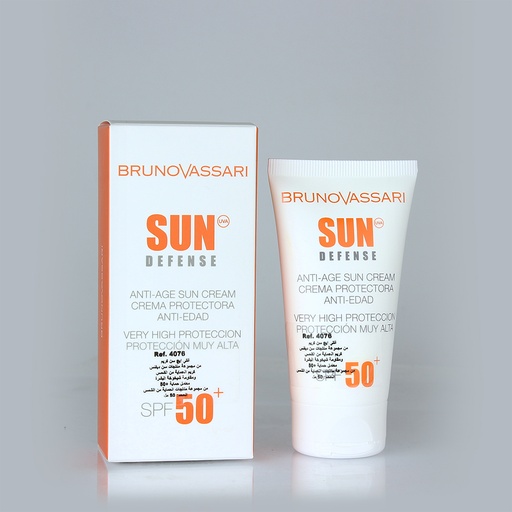 B.V Sun Defense Anti Age Sun Cream Spf50+ 50ml (R) واقي شمس كريم 