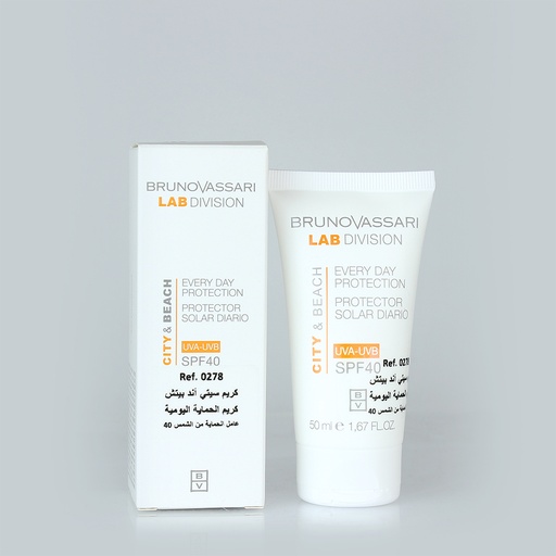 B.V City & Beach Cream Spf40 50ml (R) واقي شمس جل 